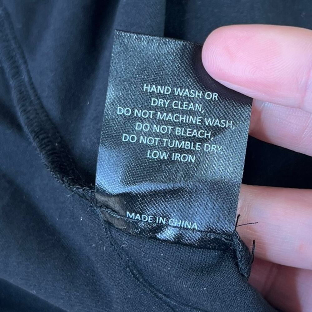 Hutch Thatcher Black Mesh Off the Shoulder Bodysuit Size Small NWT - Picture 6 of 7